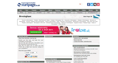 Desktop Screenshot of birmingham.page.co.uk