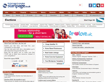 Tablet Screenshot of elections.page.co.uk