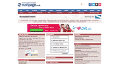 Desktop Screenshot of budapest-hotels.page.co.uk