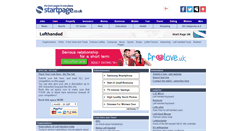 Desktop Screenshot of lefthanded.page.co.uk