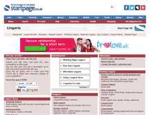 Tablet Screenshot of lingerie.page.co.uk