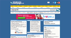 Desktop Screenshot of internet-tv.page.co.uk