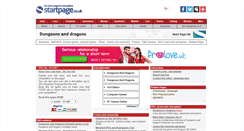 Desktop Screenshot of dungeons-and-dragons.page.co.uk