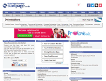 Tablet Screenshot of dishwashers.page.co.uk