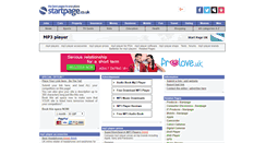 Desktop Screenshot of mp3-player.page.co.uk