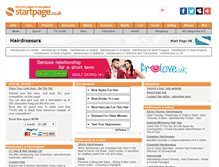 Tablet Screenshot of hairdressers.page.co.uk