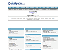 Tablet Screenshot of night-clubs.page.co.uk