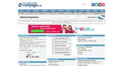 Desktop Screenshot of botanical-gardens.page.co.uk