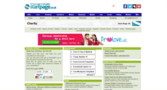 Desktop Screenshot of charity.page.co.uk