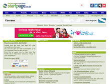 Tablet Screenshot of courses.page.co.uk
