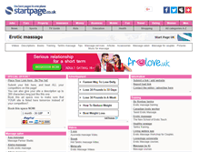 Tablet Screenshot of erotic-massage.page.co.uk