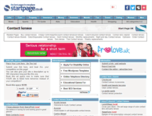 Tablet Screenshot of contact-lenses.page.co.uk
