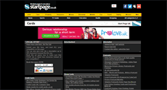 Desktop Screenshot of cards.page.co.uk