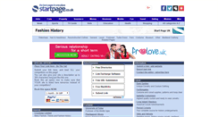 Desktop Screenshot of fashion-history.page.co.uk