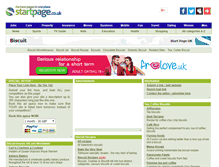 Tablet Screenshot of biscuit.page.co.uk