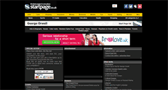 Desktop Screenshot of george-orwell.page.co.uk