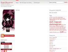 Tablet Screenshot of darkmagician.page.ph