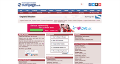Desktop Screenshot of england-theatre.page.co.uk