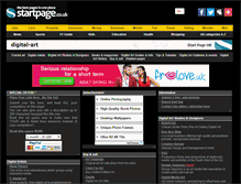 Tablet Screenshot of digital-art.page.co.uk