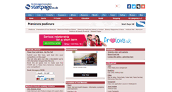 Desktop Screenshot of manicure-pedicure.page.co.uk