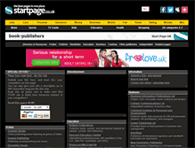 Tablet Screenshot of book-publishers.page.co.uk