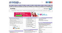 Desktop Screenshot of handbags.page.co.uk