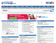 Tablet Screenshot of citroen.page.co.uk