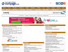 Tablet Screenshot of leasing.page.co.uk