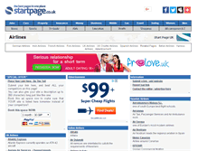 Tablet Screenshot of airlines.page.co.uk
