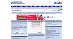 Desktop Screenshot of gym-equipment.page.co.uk