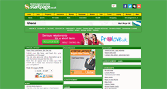 Desktop Screenshot of ghana.page.co.uk