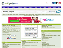 Tablet Screenshot of healthy-recipes.page.co.uk