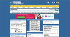 Desktop Screenshot of maternity.page.co.uk