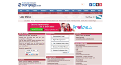Desktop Screenshot of lady-diana.page.co.uk