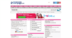 Desktop Screenshot of erotic-art.page.co.uk