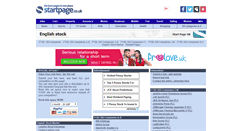 Desktop Screenshot of english-stock.page.co.uk
