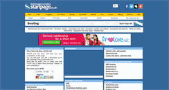 Desktop Screenshot of bowling.page.co.uk