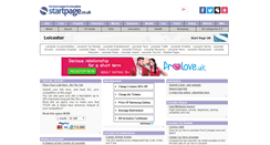 Desktop Screenshot of leicester.page.co.uk