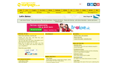 Desktop Screenshot of latin-dance.page.co.uk