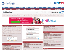 Tablet Screenshot of mobile-shop.page.co.uk