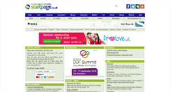 Desktop Screenshot of france.page.co.uk