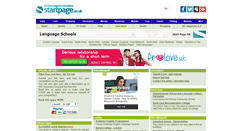 Desktop Screenshot of language-schools.page.co.uk