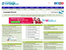 Tablet Screenshot of language-schools.page.co.uk
