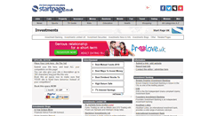 Desktop Screenshot of investments.page.co.uk