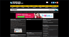 Desktop Screenshot of calculator.page.co.uk