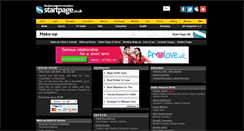 Desktop Screenshot of make-up.page.co.uk