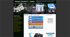 Desktop Screenshot of co.page.ia.us
